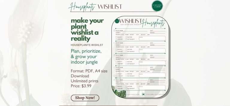 Houseplants Wishlist