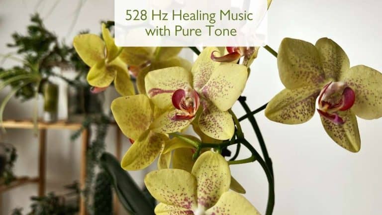 528 Hz healing music with pure tone F