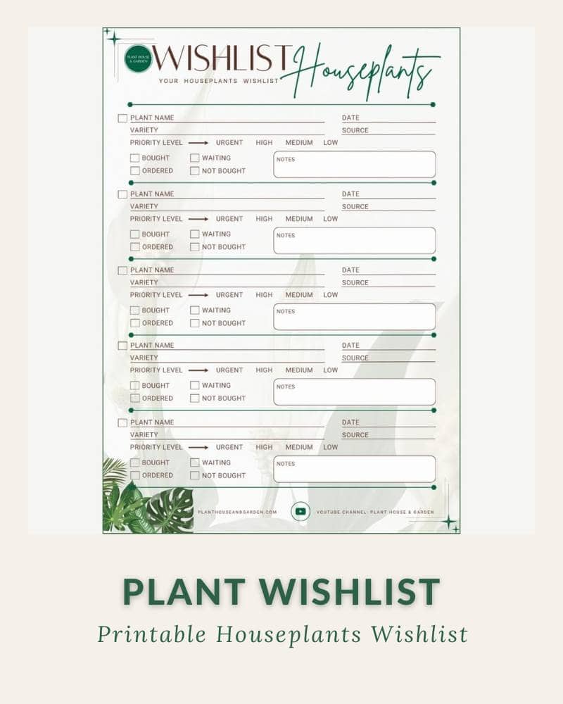 Wishlists Printable