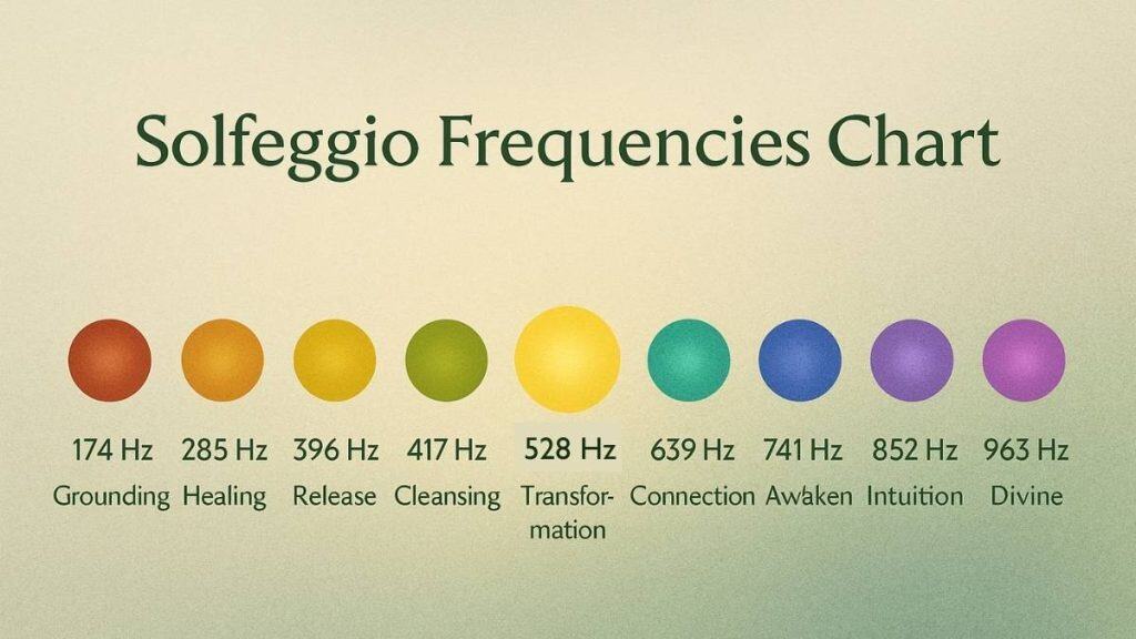 Solfeggio Frequencies Chart- Meanings, Benefits, and How to Use Each Tone