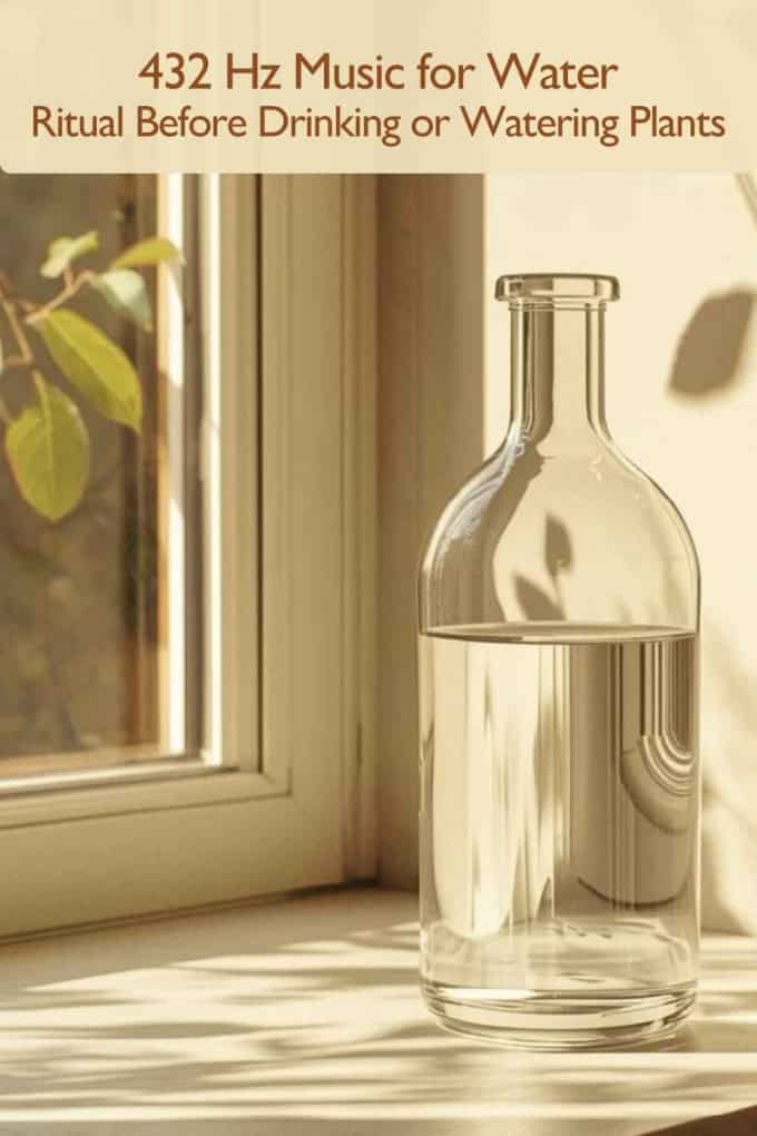 432 Hz Music for Water
Ritual Before Drinking or Watering Plants